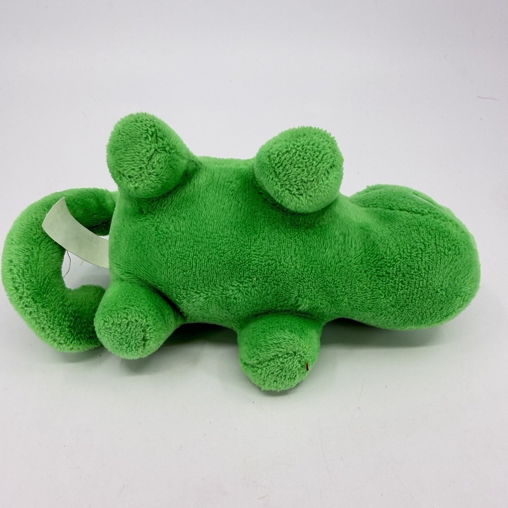 SUSE Linux Plush‎ Mascot – 7" Green Gecko Chameleon Lizard Stuffed Toy - Picture 5 of 9